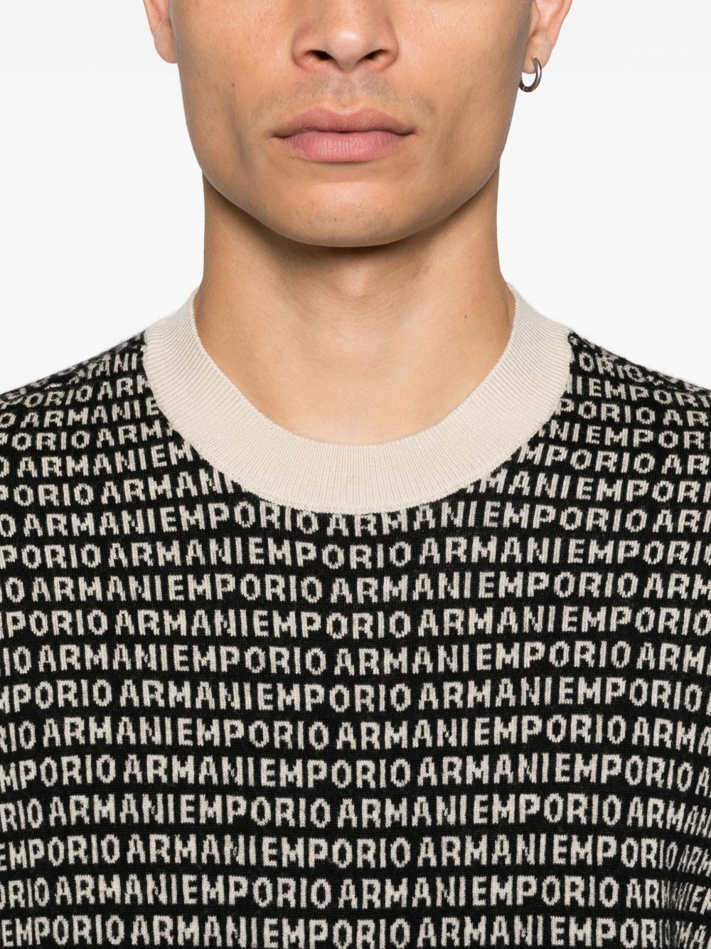Emporio Armani Sweaters Black