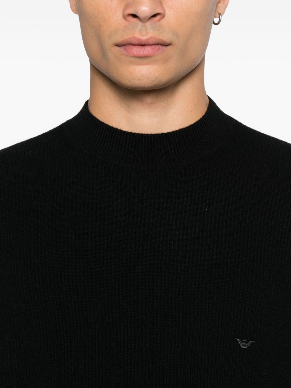 Emporio Armani Sweaters Black