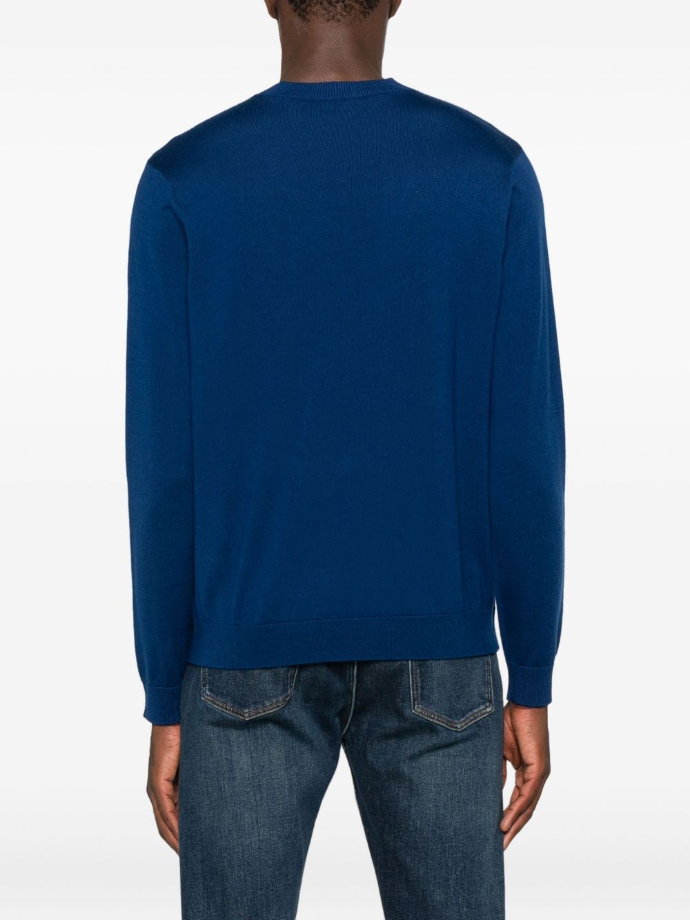 Emporio Armani Sweaters Blue