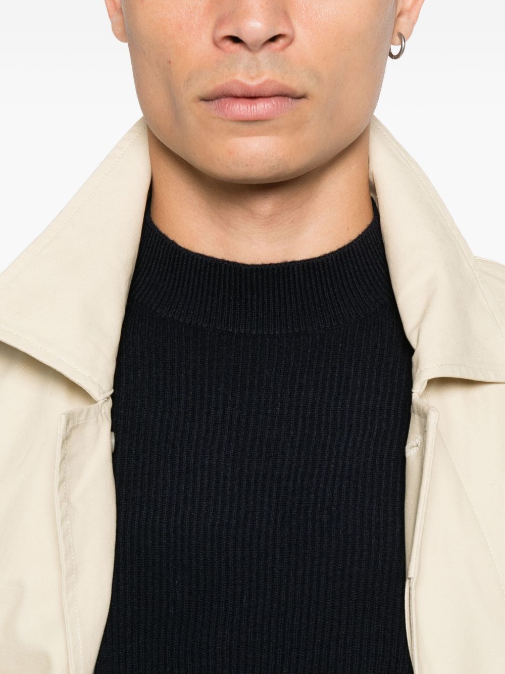 Emporio Armani Sweaters Blue