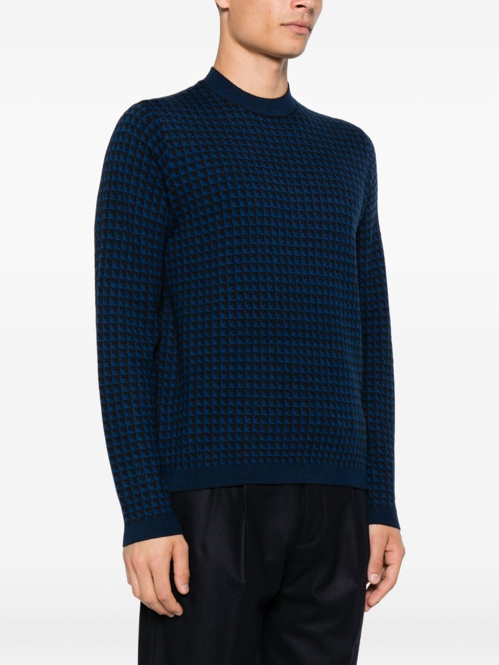 Emporio Armani Sweaters Blue