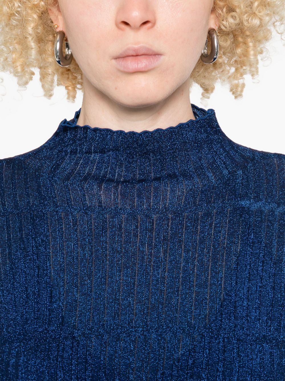 Emporio Armani Sweaters Blue