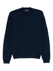 Emporio Armani Sweaters Blue