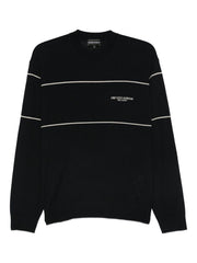 Emporio Armani Sweaters Blue