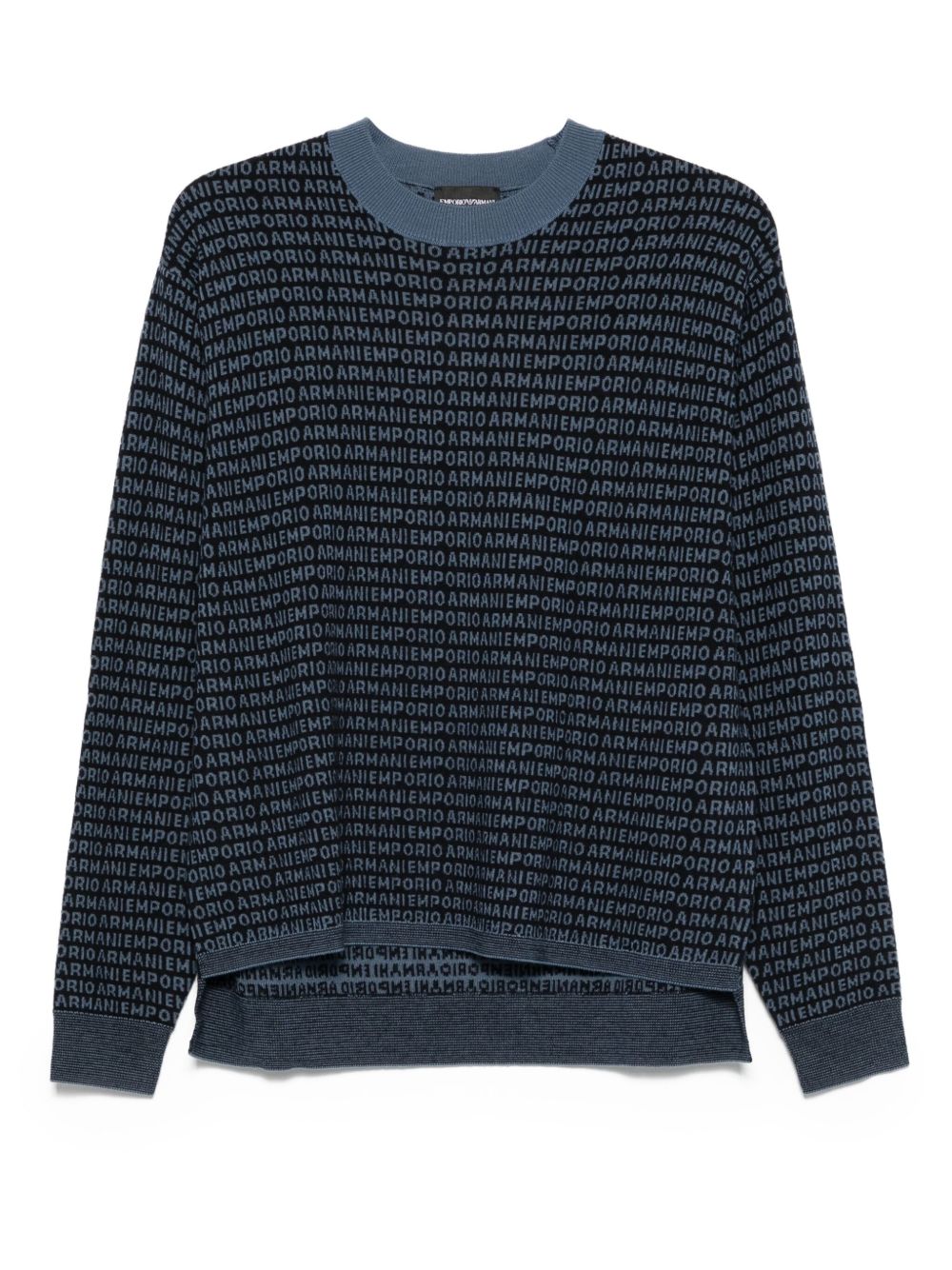 Emporio Armani Sweaters Blue
