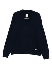 Emporio Armani Sweaters Blue
