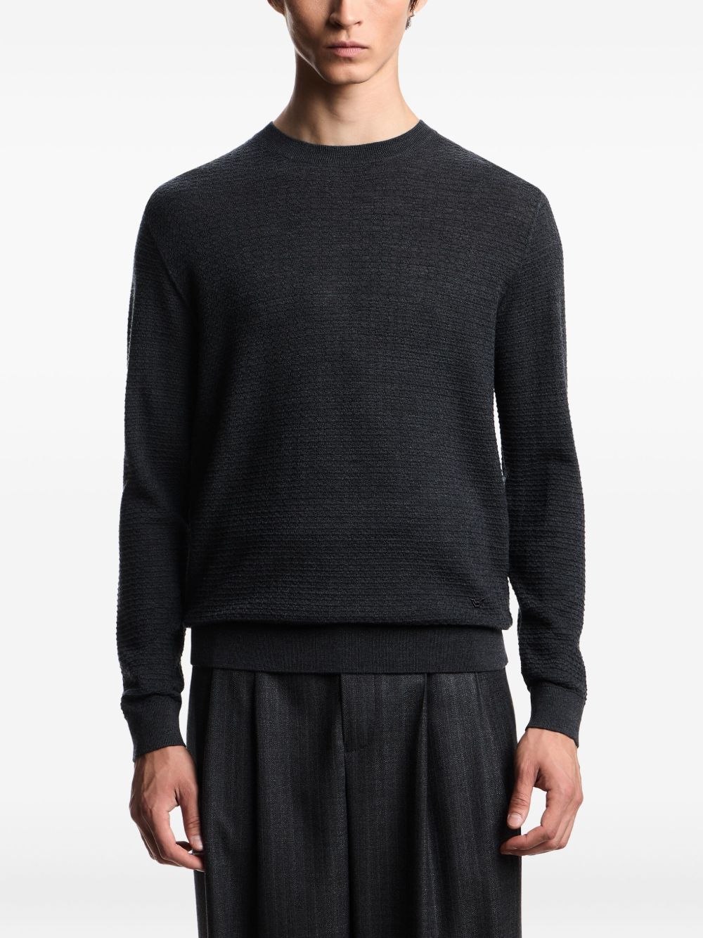 Emporio Armani Sweaters Grey