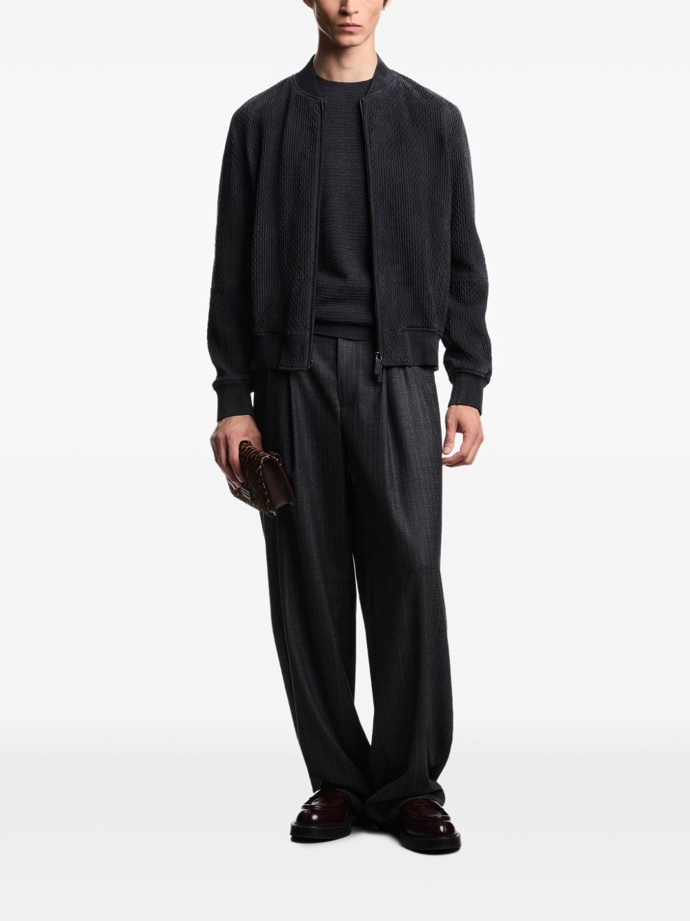 Emporio Armani Sweaters Grey