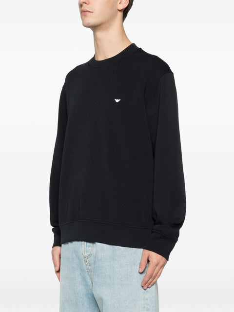 Emporio Armani Sweaters NAVY