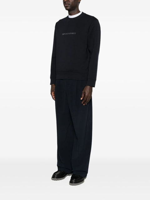 Emporio Armani Sweaters NAVY