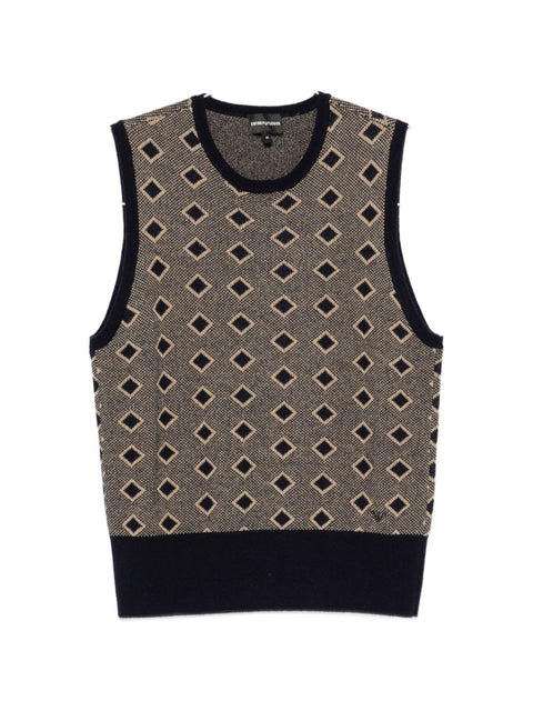 Emporio Armani Sweaters NAVY