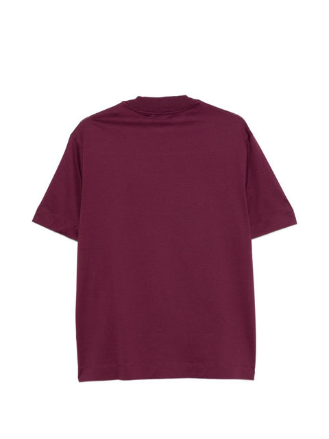 Emporio Armani T-shirts and Polos BORDEAUX