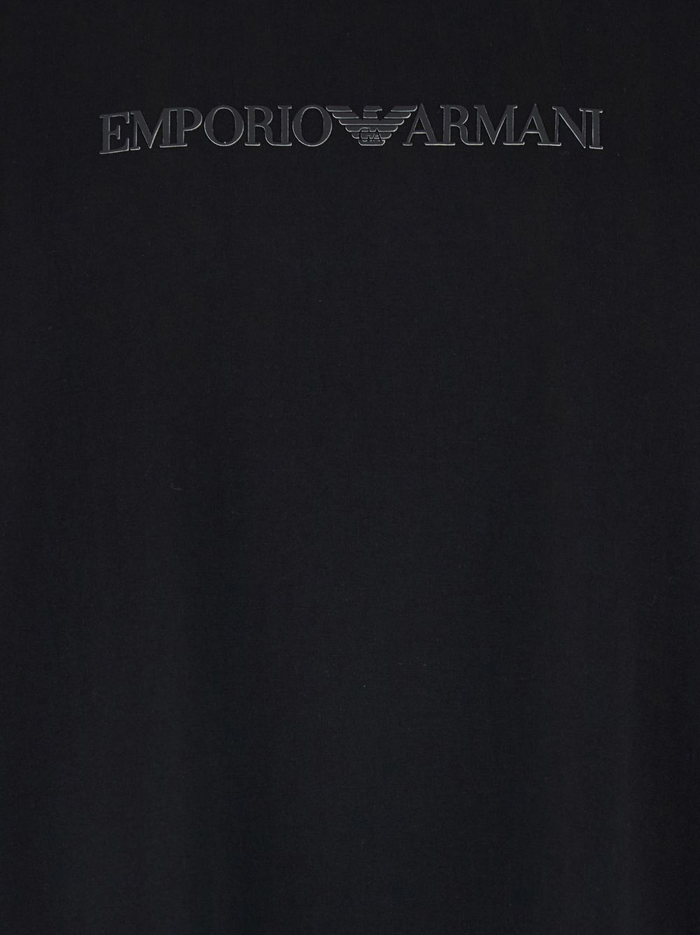 Emporio Armani T-shirts and Polos Black