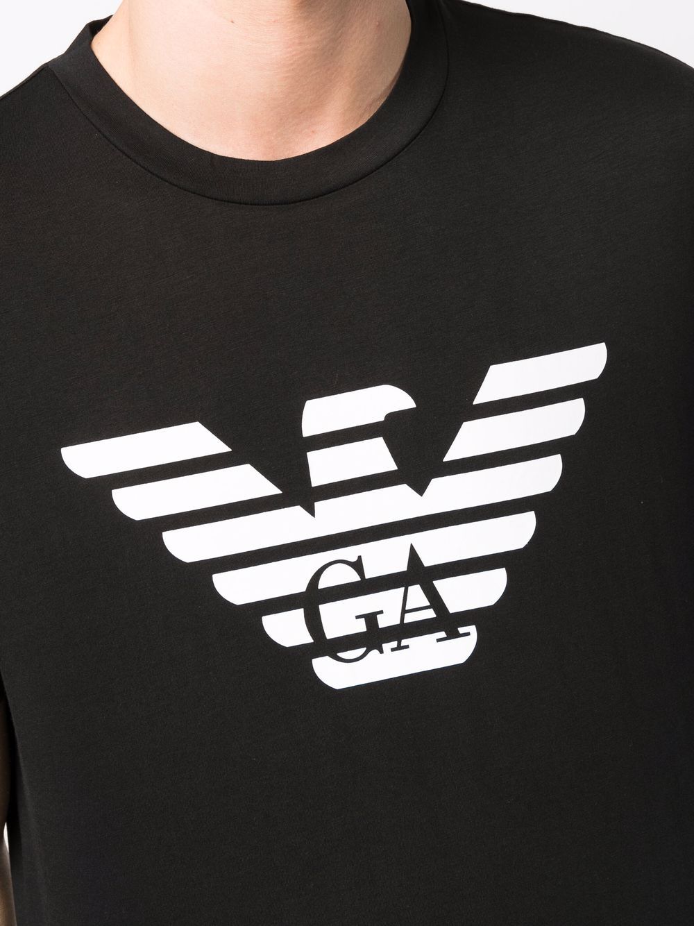 Emporio Armani T-shirts and Polos Black-Topwear-Emporio Armani-XL-Urbanheer