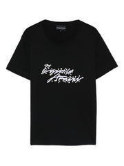 Emporio Armani T-shirts and Polos Black