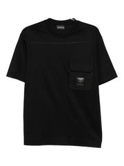 Emporio Armani T-shirts and Polos Black