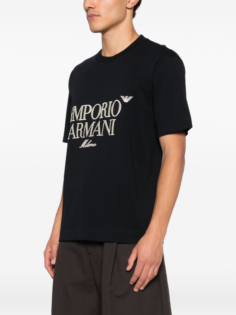 Emporio Armani T-shirts and Polos Blue