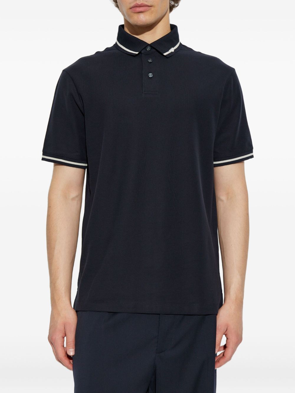 Emporio Armani T-shirts and Polos Blue