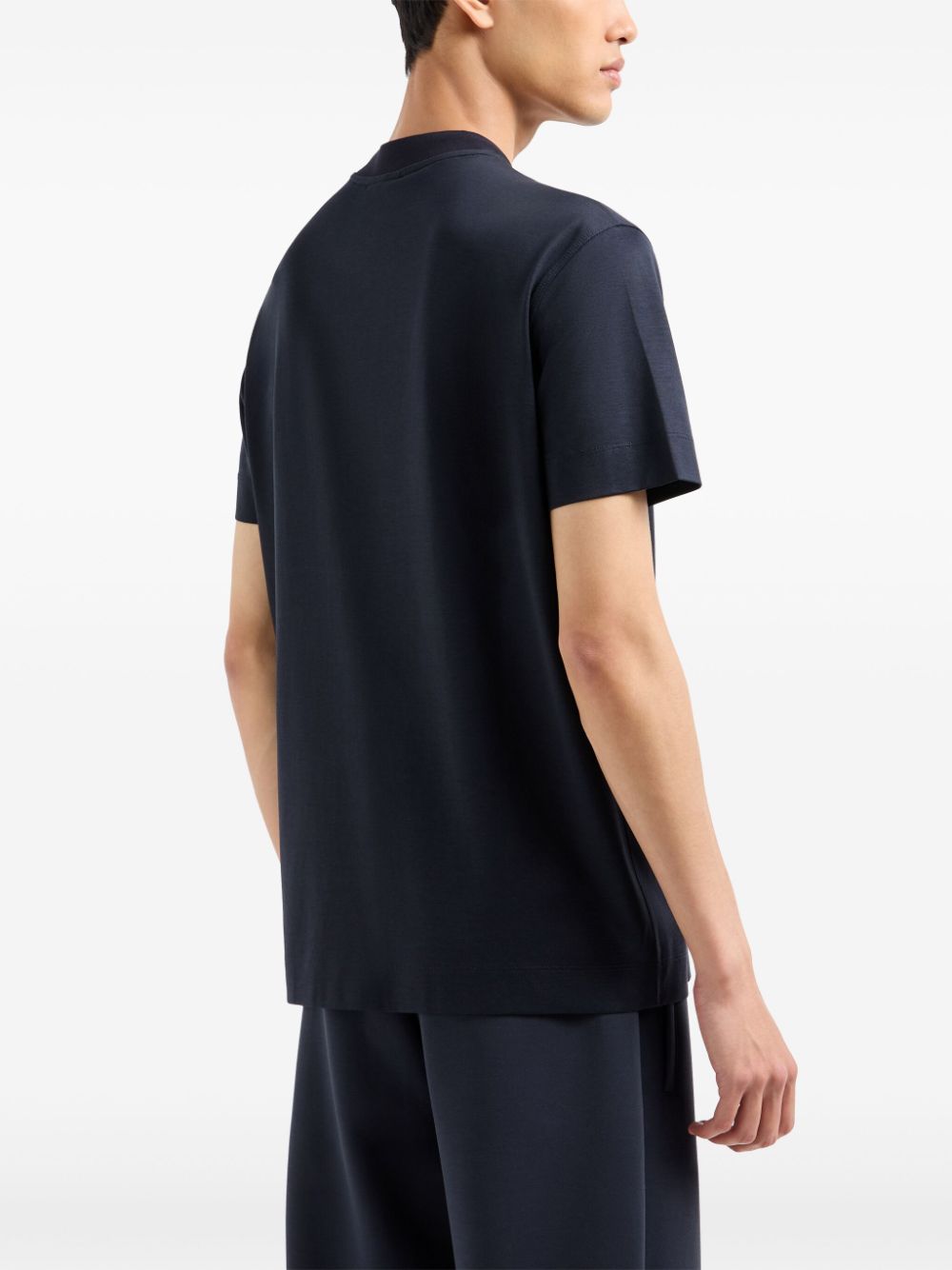 Emporio Armani T-shirts and Polos Blue-Topwear-Emporio Armani-S-Urbanheer