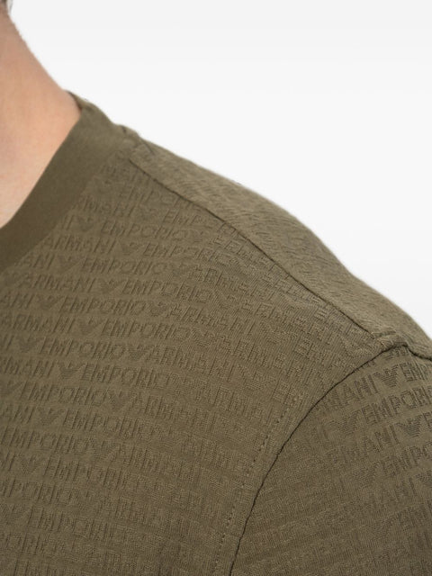 Emporio Armani T-shirts and Polos GREEN