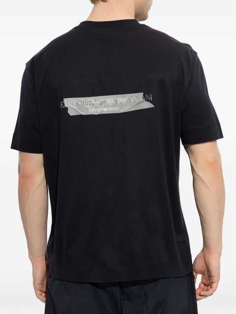 Emporio Armani T-shirts and Polos NAVY