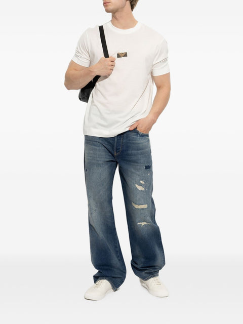 Emporio Armani T-shirts and Polos WHITE
