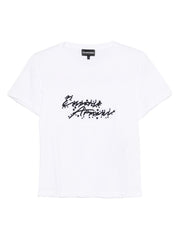 Emporio Armani T-shirts and Polos White
