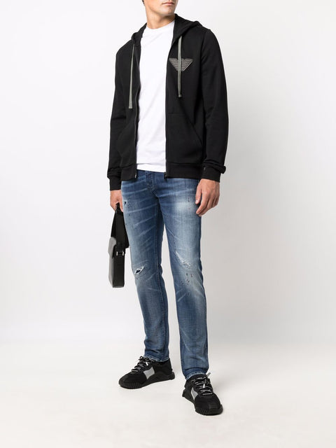 Emporio Armani T-shirts and Polos White-men > clothing > topwear-Emporio Armani-L-White-Urbanheer
