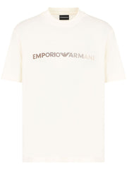 Emporio Armani T-shirts and Polos White-men > clothing > topwear-Emporio Armani-M-White-Urbanheer