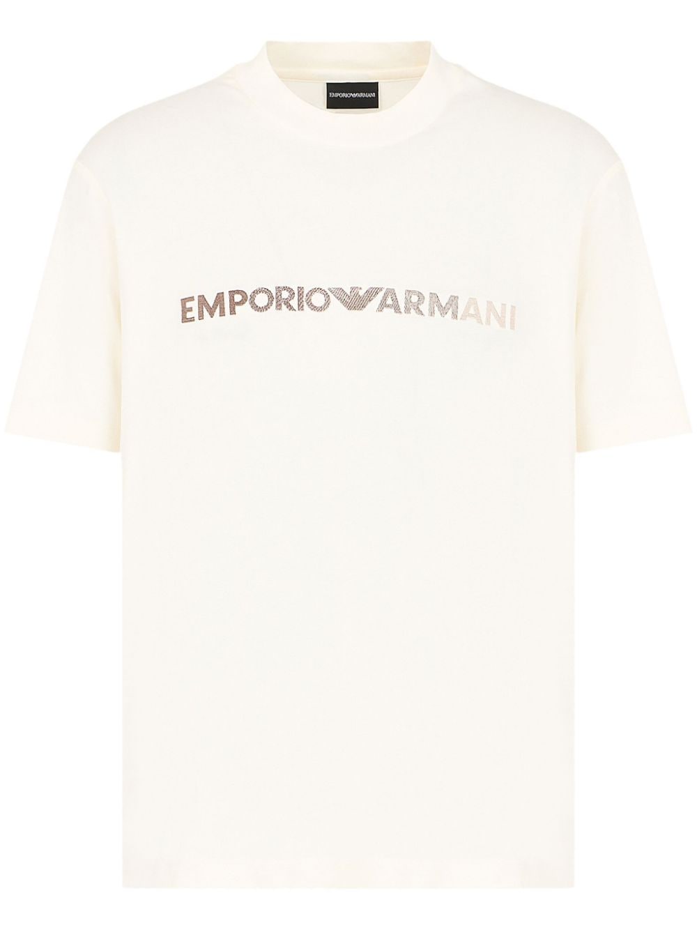 Emporio Armani T-shirts and Polos White-men > clothing > topwear-Emporio Armani-M-White-Urbanheer