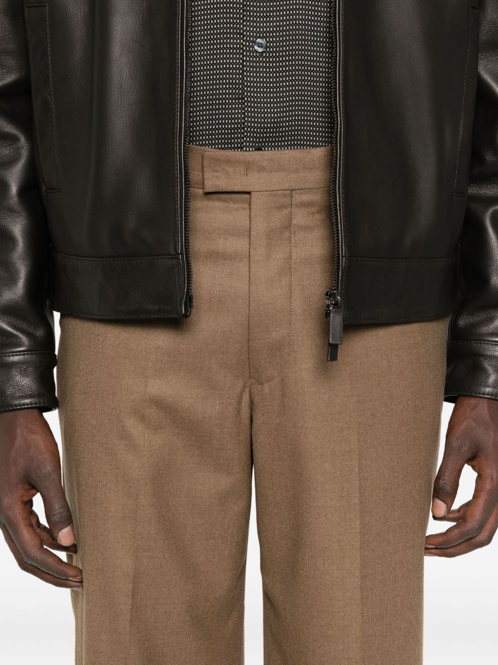 Emporio Armani Trousers Brown