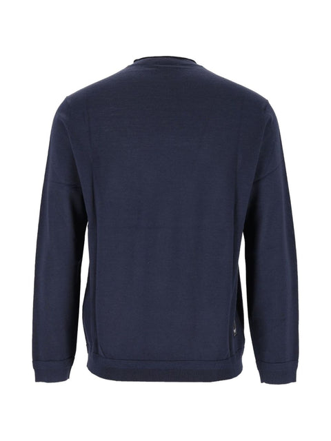 Emporio Armani Wool Crewneck Sweater