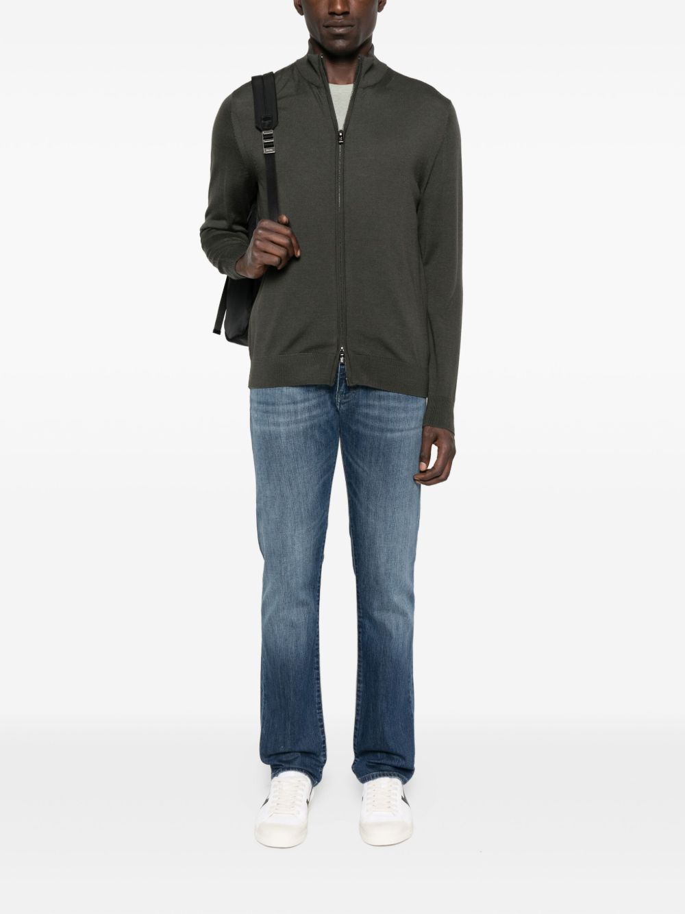 Emporio Armani Zip-up sweater