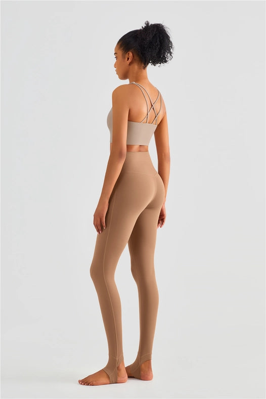 Empower High Waist Leggings Fiery Frappuccino-Leggings-91thelabel-S-Urbanheer