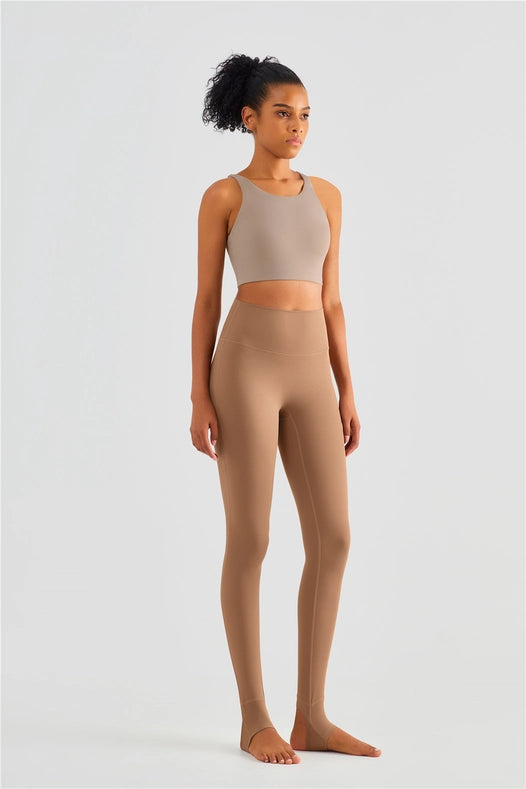Empower High Waist Leggings Fiery Frappuccino-Leggings-91thelabel-S-Urbanheer