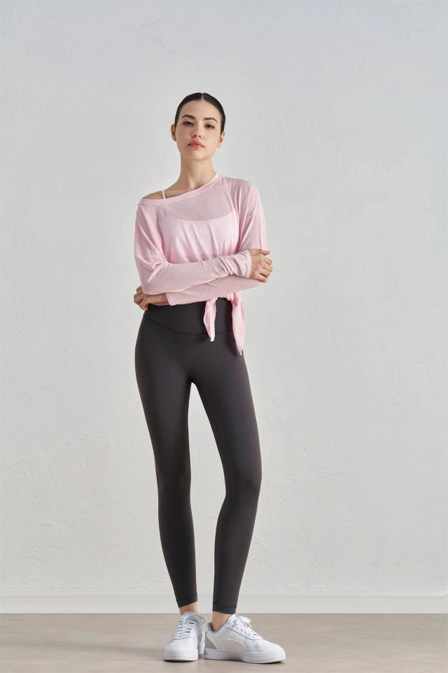 Empower Softsculpt™ High Waist Leggings Khaki Brown-Leggings-91thelabel-S-Khaki Brown-Urbanheer