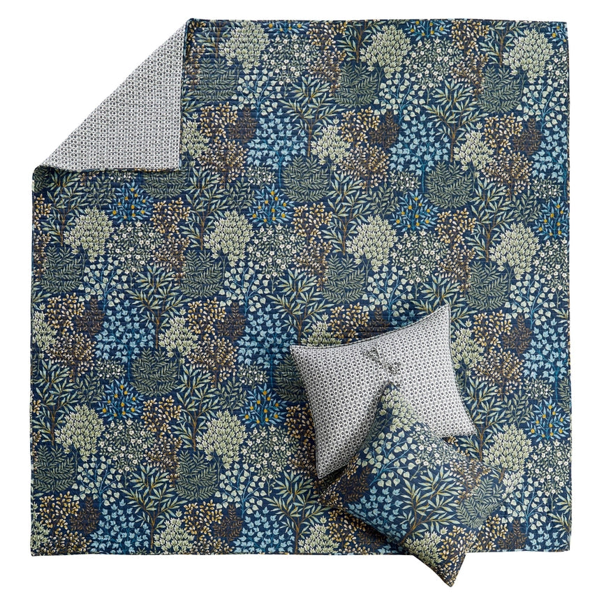 English Forest Quilt Set Navy-Set-Levtex Home-Twin/Twin XL-Navy-Urbanheer
