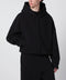 Entire Studios Black cotton zip-up hoodie