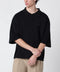Entire Studios Black long-sleeve polo