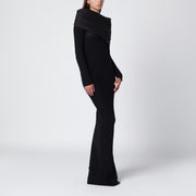 Entire Studios Black long wool dress