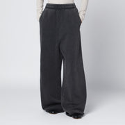 Entire Studios Black washed cotton joggers