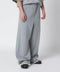 Entire Studios Black wide-leg cotton jogging trousers