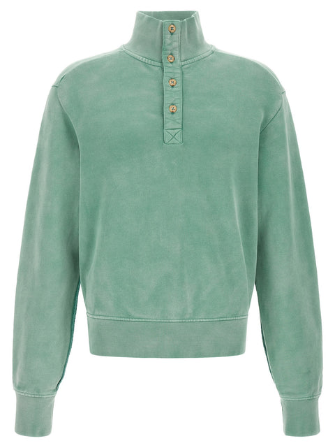 Entire Studios Buttoned Turtleneck Sweatshirt