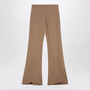 Entire Studios Cotton beige flared trousers