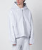 Entire Studios Grey cotton zip-up hoodie