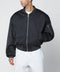 Entire Studios Grey wool-blend bomber jacket with zip