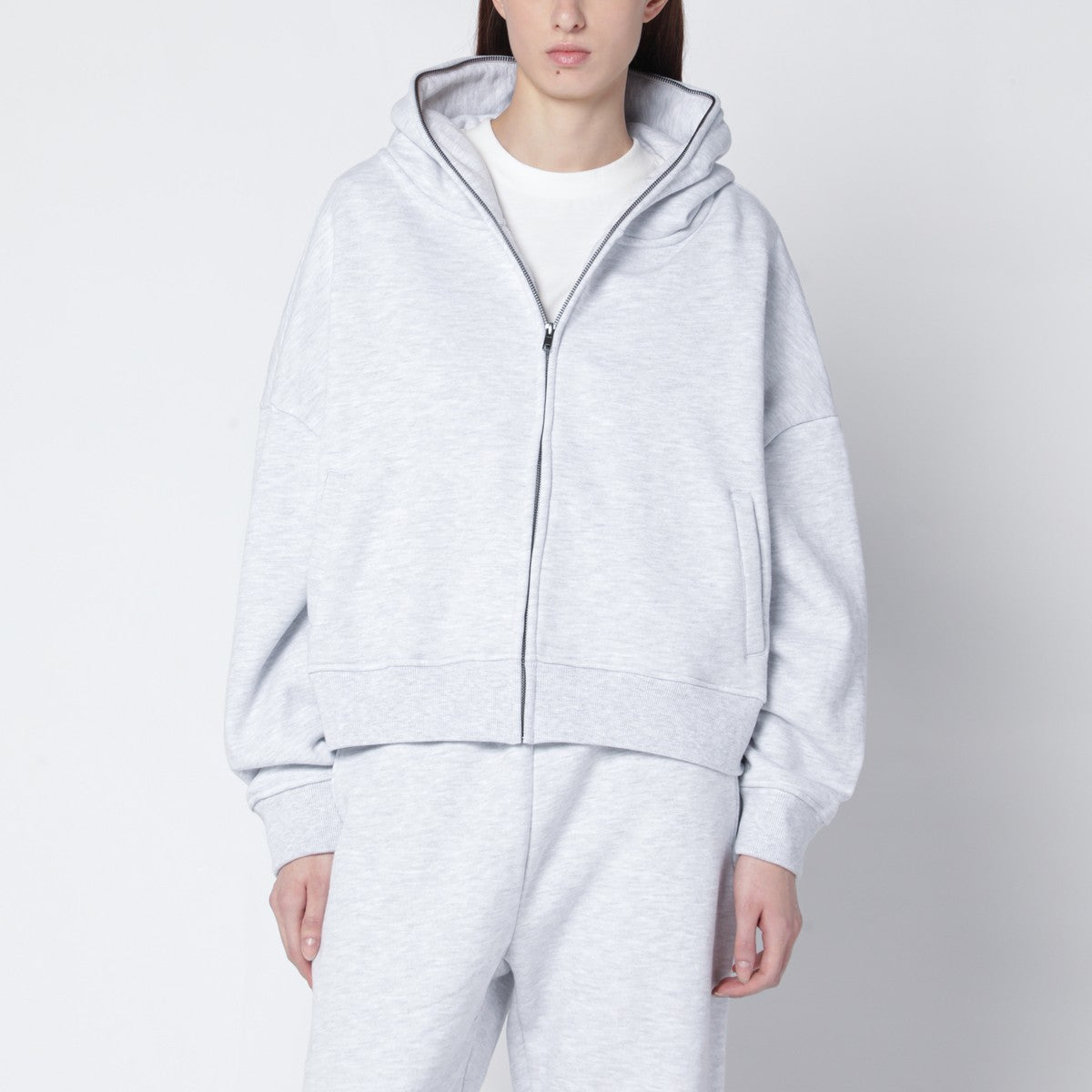 Entire Studios Light gray zip sweatshirt