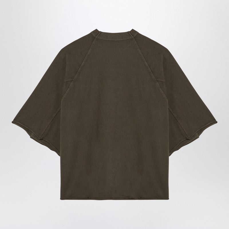 Entire Studios Organic cotton military green T-shirt-Topwear-Entire Studios-S-Urbanheer