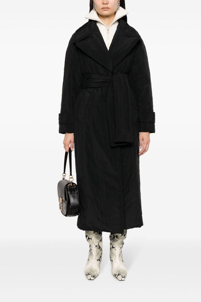 Erika Cavallini Semi-Couture Coats Black