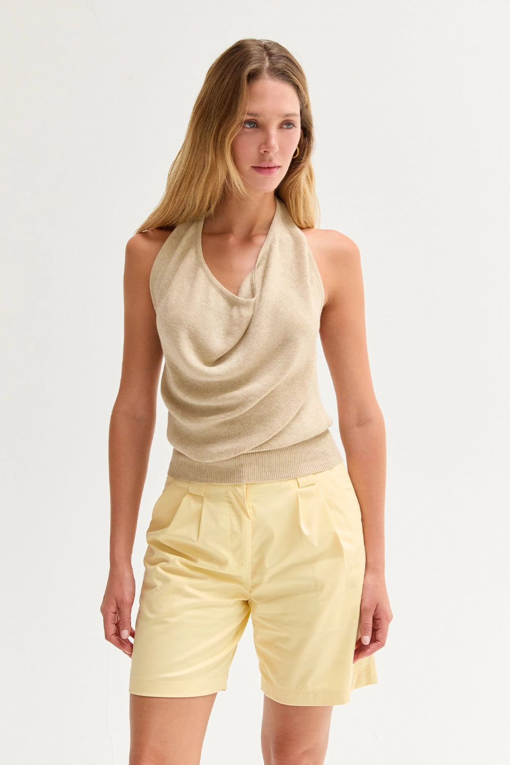 Erin Modal Blend Trouser Shorts